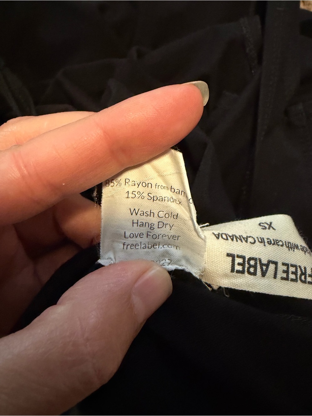 Free Label BLACK TYLER DRESS - Picture 14 of 14